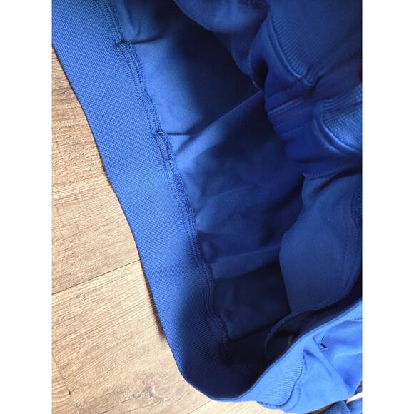 Diadora Royal Blue White Vintage 1990s Soccer Polyester Full Zip Jacket Men's XL - Picture 4 of 5